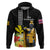 Hawaii King Kamehameha Day Hoodie Kanaka Maoli Hibiscus Flower and Kakau Pattern