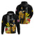 Hawaii King Kamehameha Day Hoodie Kanaka Maoli Hibiscus Flower and Kakau Pattern