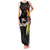 Papua New Guinea Remembrance Day Family Matching Tank Maxi Dress and Hawaiian Shirt Bird of Paradise Plumeria Flower and Polynesian Pattern