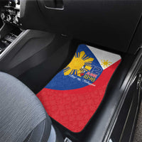 Philippines Independence Day Car Mats Araw ng Kalayaan Polynesian Sun and YAKAN Pattern
