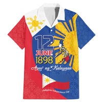 Philippines Independence Day Family Matching Mermaid Dress and Hawaiian Shirt Araw ng Kalayaan Polynesian Sun and YAKAN Pattern