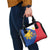 Philippines Independence Day Shoulder Handbag Araw ng Kalayaan Polynesian Sun and YAKAN Pattern