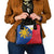 Philippines Independence Day Shoulder Handbag Araw ng Kalayaan Polynesian Sun and YAKAN Pattern