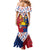 Philippines Independence Day 126th Anniversary Family Matching Mermaid Dress and Hawaiian Shirt Polynesian Pattern National Flag Style