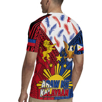Philippines Independence Day 126th Anniversary Rugby Jersey Polynesian Pattern National Flag Style