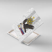 Philippines Eagle Week Canvas Wall Art Polynesian Pattern Barong Style