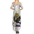 Philippines Eagle Week Summer Maxi Dress Polynesian Pattern Barong Style