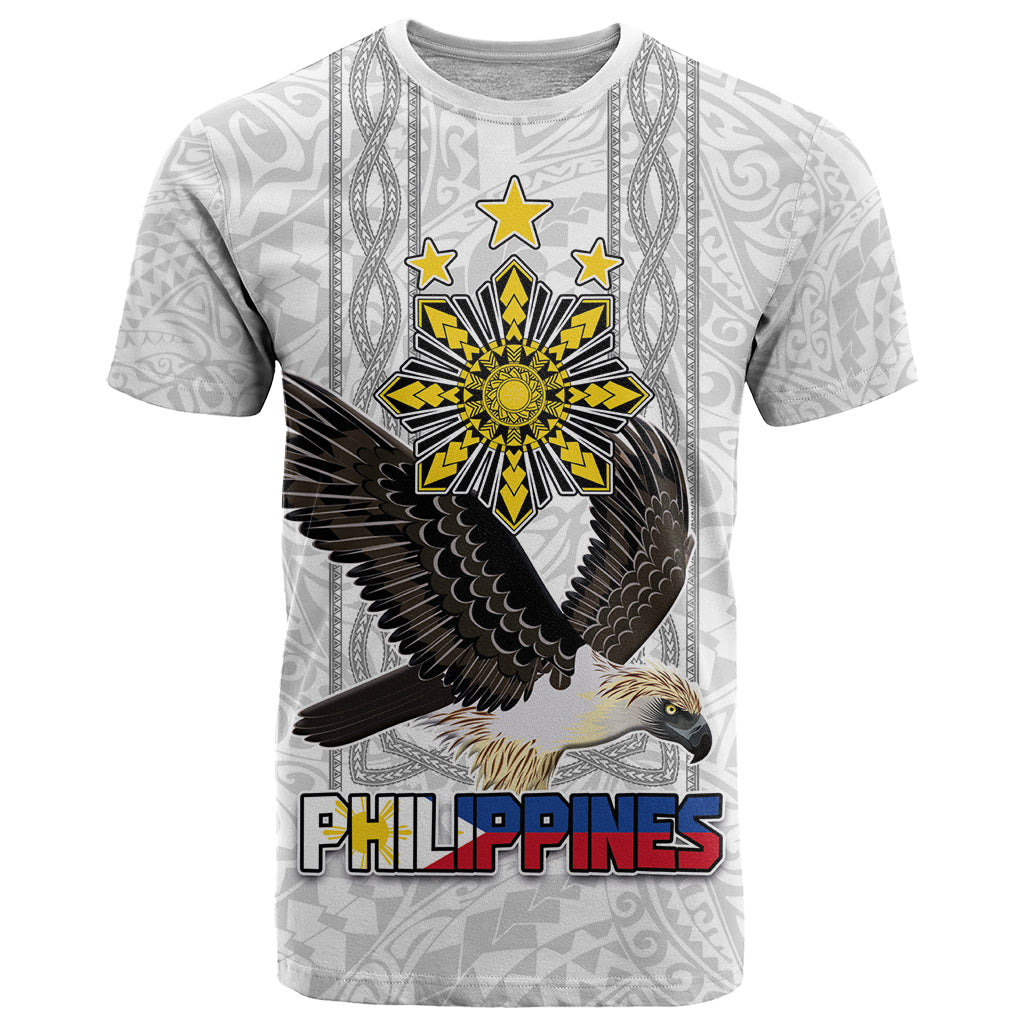 Philippines Eagle Week T Shirt Polynesian Pattern Barong Style