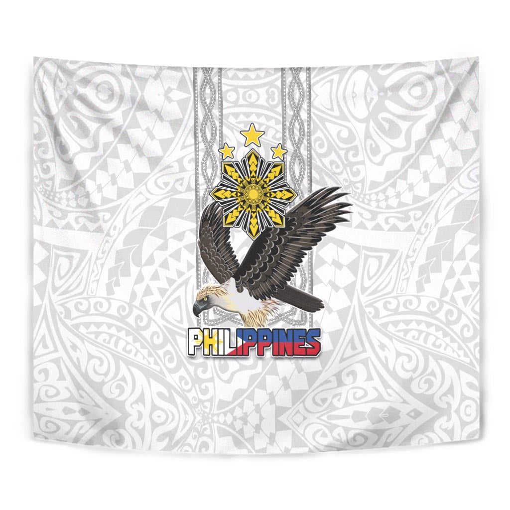Philippines Eagle Week Tapestry Polynesian Pattern Barong Style