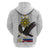 Philippines Eagle Week Zip Hoodie Polynesian Pattern Barong Style
