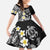 Hawaiian Plumeria Turtles Family Matching Tank Maxi Dress and Hawaiian Shirt Polynesian Art Tattoo