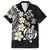 Hawaiian Plumeria Turtles Family Matching Tank Maxi Dress and Hawaiian Shirt Polynesian Art Tattoo