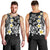 Hawaiian Plumeria Turtles Men Tank Top Polynesian Art Tattoo