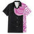 Samoan Art Tattoo Polynesian Pattern Hawaiian Shirt Pink Out Color