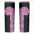 Samoan Art Tattoo Polynesian Pattern Skinny Tumbler Pink Out Color