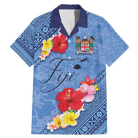 Bula Fiji Hibiscus and Plumeria Flowers Family Matching Mermaid Dress and Hawaiian Shirt Tapa Tattoo Polynesian Pattern