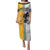Custom Fiji and Australia Rugby Puletasi Aboriginal and Fijian Masi Pattern