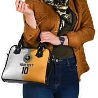 Custom Fiji and Australia Rugby Shoulder Handbag Aboriginal and Fijian Masi Pattern