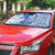 Samoa Pago Pago Aeto Auto Sun Shade Wingstyle Blue-White Color - Polynesian Pride