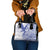 Samoa Pago Pago Aeto Shoulder Handbag Wingstyle Blue-White Color - Polynesian Pride