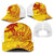 American Samoa Pago Pago Aeto Mesh Trucker Cap Wingstyle Red-Gold Color - Polynesian Pride