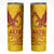 Samoa Pago Pago Aeto Skinny Tumbler Wingstyle Red-Gold Color - Polynesian Pride