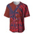 Samoa Pago Pago Aeto Baseball Jersey Wingstyle Red-Blue Color - Polynesian Pride