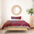 Samoa Pago Pago Aeto Bedding Set Wingstyle Red-Blue Color - Polynesian Pride