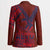 Samoa Pago Pago Aeto Blazer Wingstyle Red-Blue Color - Polynesian Pride