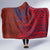 Samoa Pago Pago Aeto Hooded Blanket Wingstyle Red-Blue Color - Polynesian Pride
