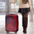 Samoa Pago Pago Aeto Luggage Cover Wingstyle Red-Blue Color - Polynesian Pride