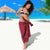 Samoa Pago Pago Aeto Sarong Wingstyle Red-Blue Color - Polynesian Pride