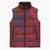 Samoa Pago Pago Aeto Sleeveless Puffer Jacket Wingstyle Red-Blue Color - Polynesian Pride