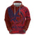 Samoa Pago Pago Aeto Zip Hoodie Wingstyle Red-Blue Color - Polynesian Pride