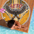 Samoa Pago Pago Aeto Beach Blanket Bald Eagle with Polynesian Art Tattoos - Polynesian Pride