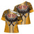 Samoa Pago Pago Aeto Cross Shoulder Shirt Bald Eagle with Polynesian Art Tattoos - Polynesian Pride