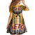 Samoa Pago Pago Aeto Family Matching Tank Maxi Dress and Hawaiian Shirt Bald Eagle with Polynesian Art Tattoos - Polynesian Pride
