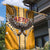 Samoa Pago Pago Aeto Garden Flag Bald Eagle with Polynesian Art Tattoos - Polynesian Pride