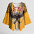 Samoa Pago Pago Aeto Kimono Sleeve Blouse Bald Eagle with Polynesian Art Tattoos - Polynesian Pride
