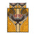 Samoa Pago Pago Aeto Quilt Bed Set Bald Eagle with Polynesian Art Tattoos - Polynesian Pride