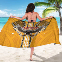 Samoa Pago Pago Aeto Sarong Bald Eagle with Polynesian Art Tattoos - Polynesian Pride