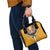 Samoa Pago Pago Aeto Shoulder Handbag Bald Eagle with Polynesian Art Tattoos - Polynesian Pride