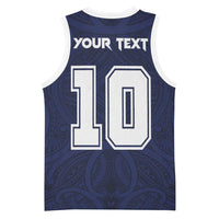 Custom Rugby Toa Samoa Basketball Jersey Champions Six Eight Five - Polynesian Pride