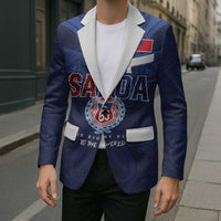 Custom Rugby Toa Samoa Blazer Champions Six Eight Five - Polynesian Pride