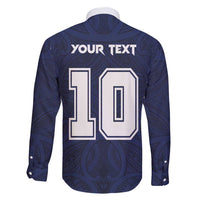 Custom Rugby Toa Samoa Family Matching Off Shoulder Maxi Dress and Hawaiian Shirt Champions Six Eight Five - Polynesian Pride