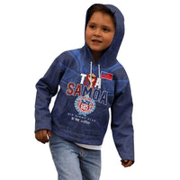 Custom Rugby Toa Samoa Kid Hoodie Champions Six Eight Five - Polynesian Pride