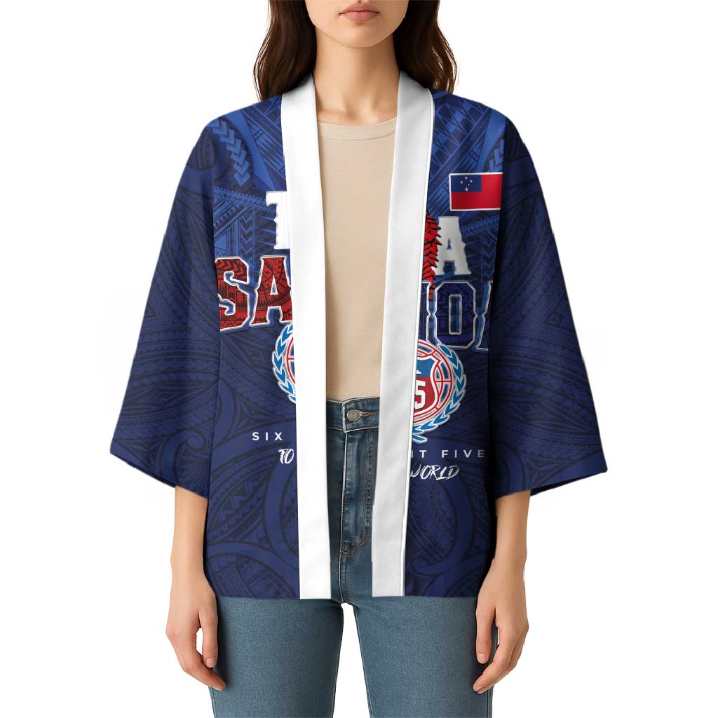 Custom Rugby Toa Samoa Kimono Champions Six Eight Five - Polynesian Pride