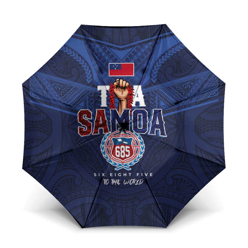 Rugby Toa Samoa Umbrella Champions Six Eight Five - Polynesian Pride