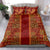 Hawaii Style Hibiscus and Tribal Element Fabric Patchwork Bedding Set LT03 - Polynesian Pride