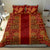 Hawaii Style Hibiscus and Tribal Element Fabric Patchwork Bedding Set LT03 - Polynesian Pride